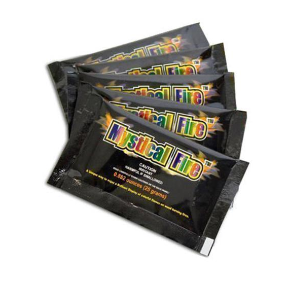 Polvo para Llamas de Colores, Paquete de 25g para Fiestas y Eventos