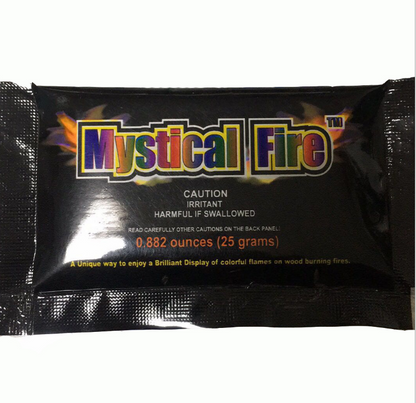 Polvo para Llamas de Colores, Paquete de 25g para Fiestas y Eventos